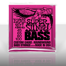 Струни для бас-гітар ERNIE BALL Super P02834, image 